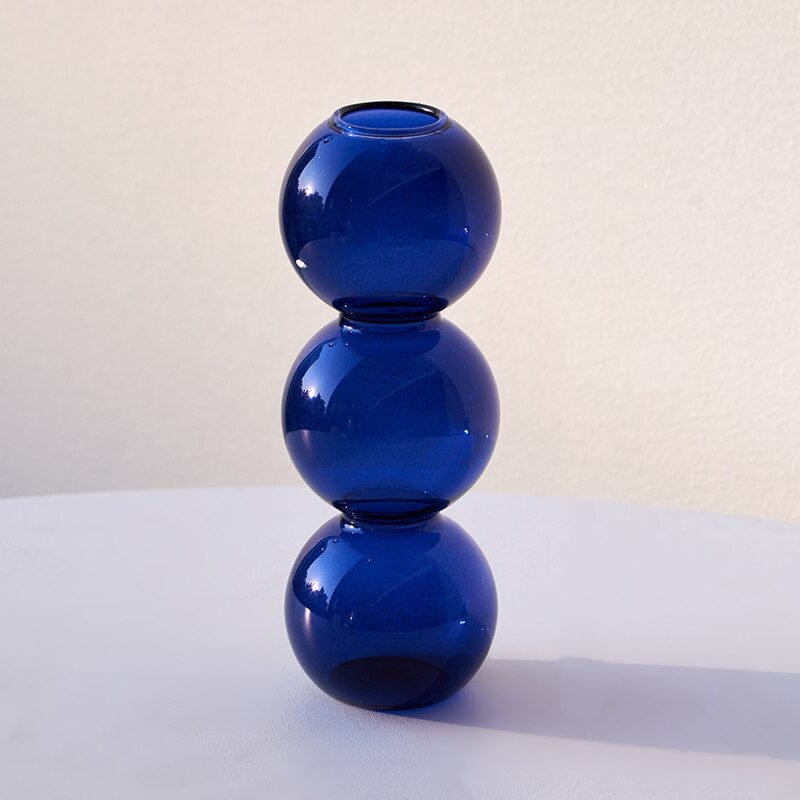 BubbleLuxe | Modern Bubble Glass Vase