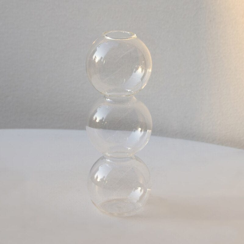 BubbleLuxe | Modern Bubble Glass Vase