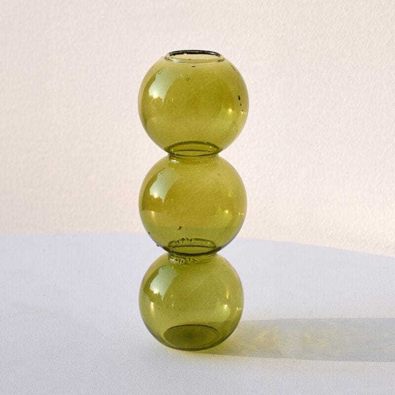 BubbleLuxe | Modern Bubble Glass Vase