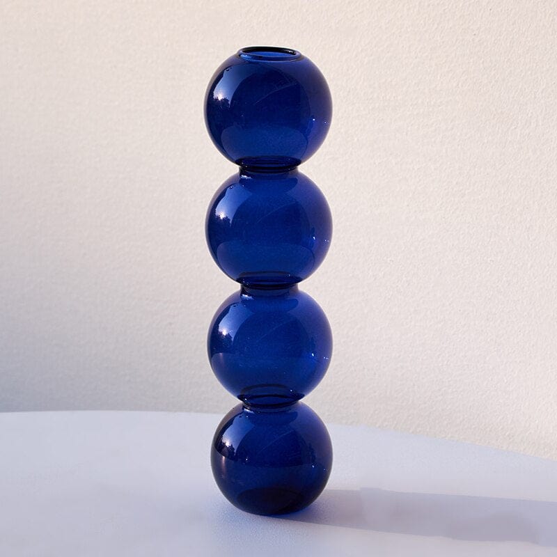 BubbleLuxe | Modern Bubble Glass Vase