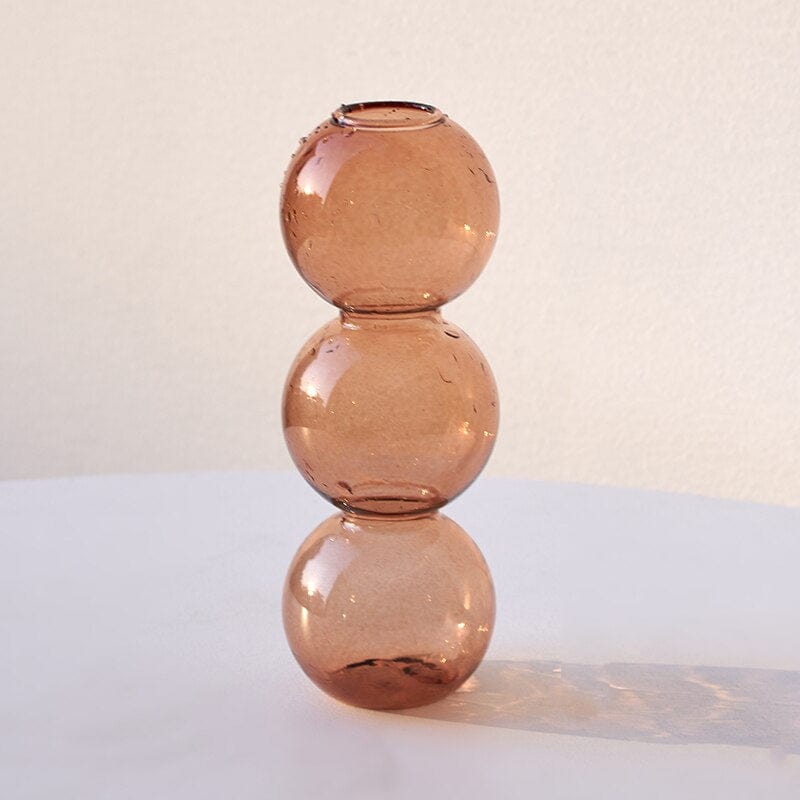 BubbleLuxe | Modern Bubble Glass Vase