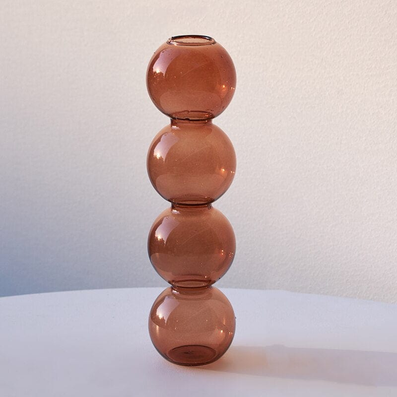 BubbleLuxe | Modern Bubble Glass Vase