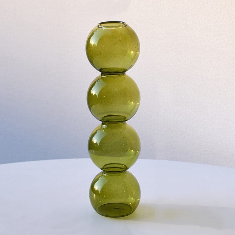 BubbleLuxe | Modern Bubble Glass Vase