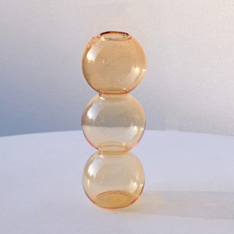 BubbleLuxe | Modern Bubble Glass Vase