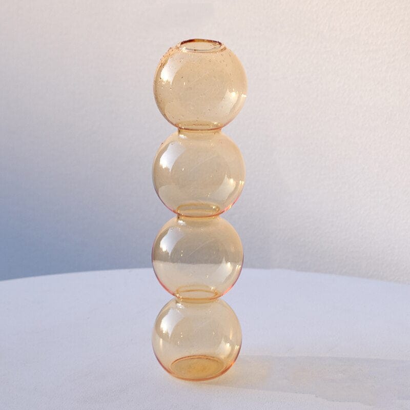 BubbleLuxe | Modern Bubble Glass Vase